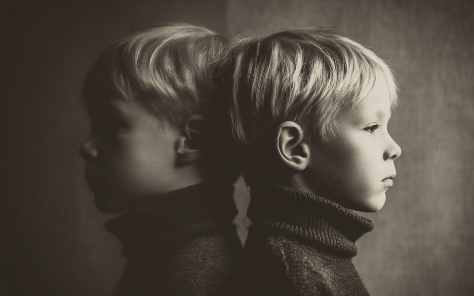 Bild på tvillingpojkar